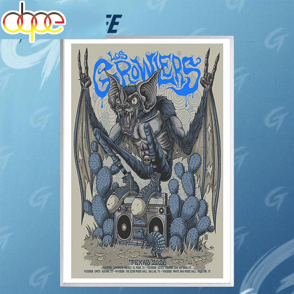 2026 The Growlers Texas Poster Canvas