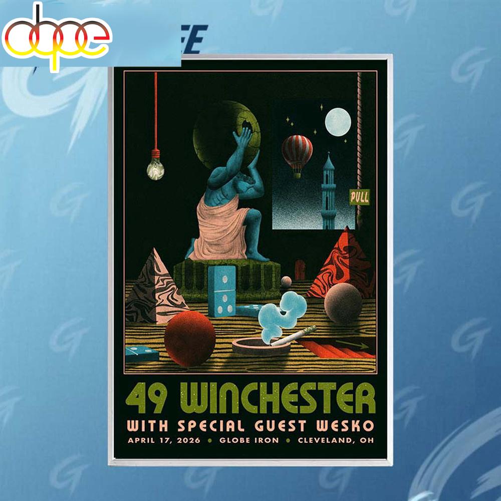 49 Winchester Cleveland OH Apr 17 2026 Event Poster Canvas