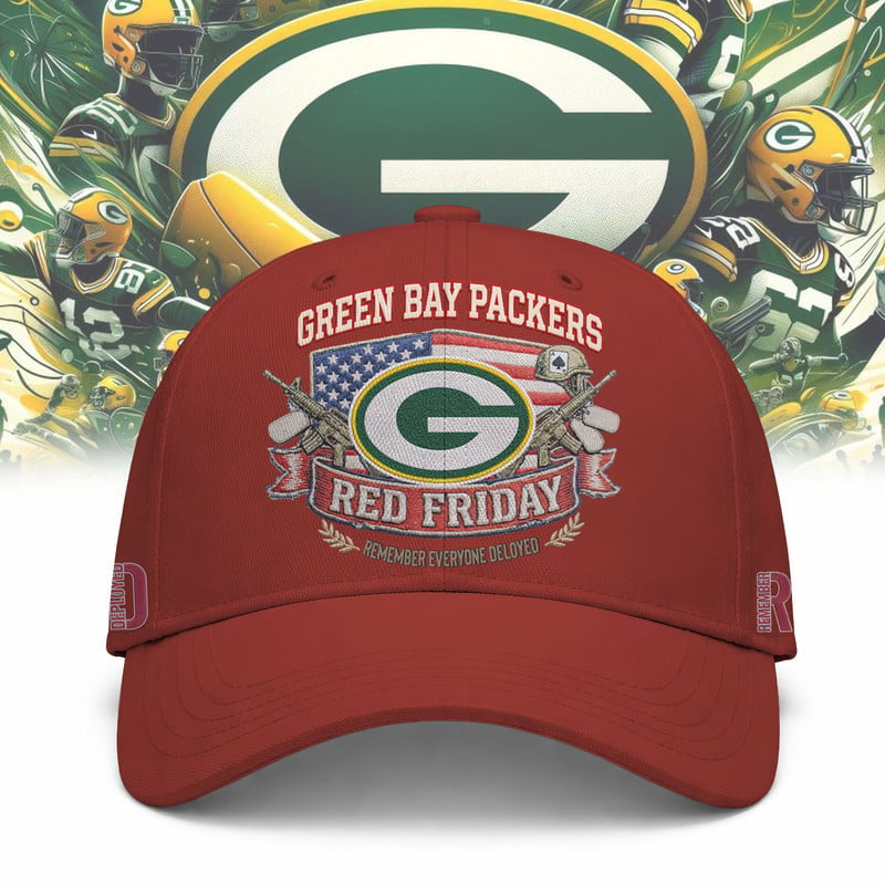 Green Bay Packers NFL RED Friday Classic Baseball Cap