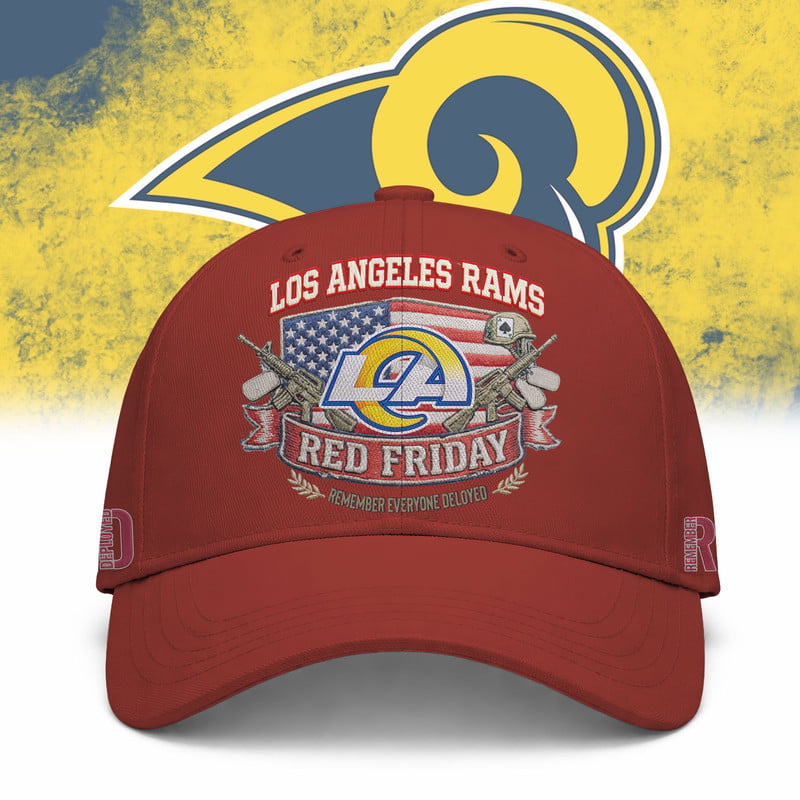 Los Angeles Rams NFL RED Friday Classic Baseball Cap