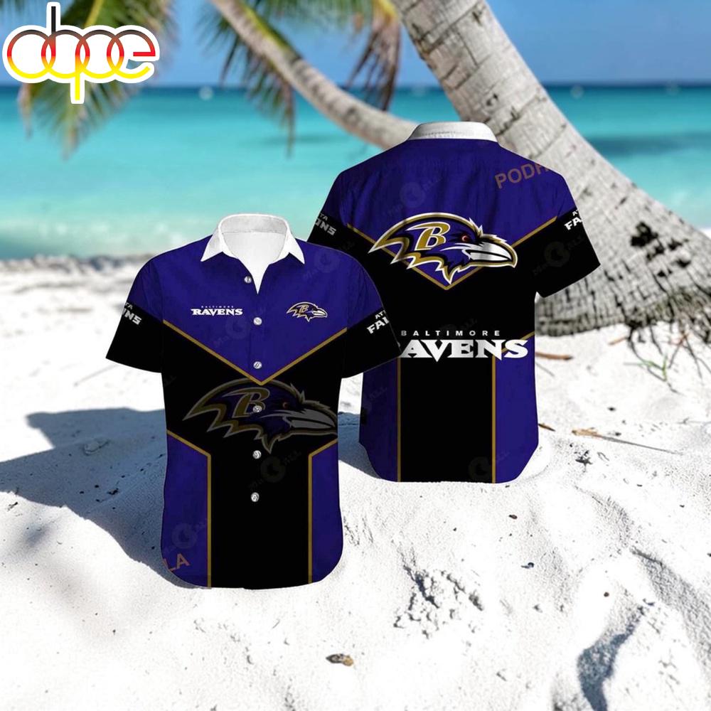 Baltimore Ravens Hawaiian Shirt For Fans
