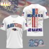 Baltimore Ravens NFL America 250 3D T-Shirt Baltimore Ravens NFL America 250 3D T-Shirt
