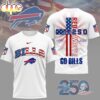 Buffalo Bills NFL America 250 3D T-Shirt