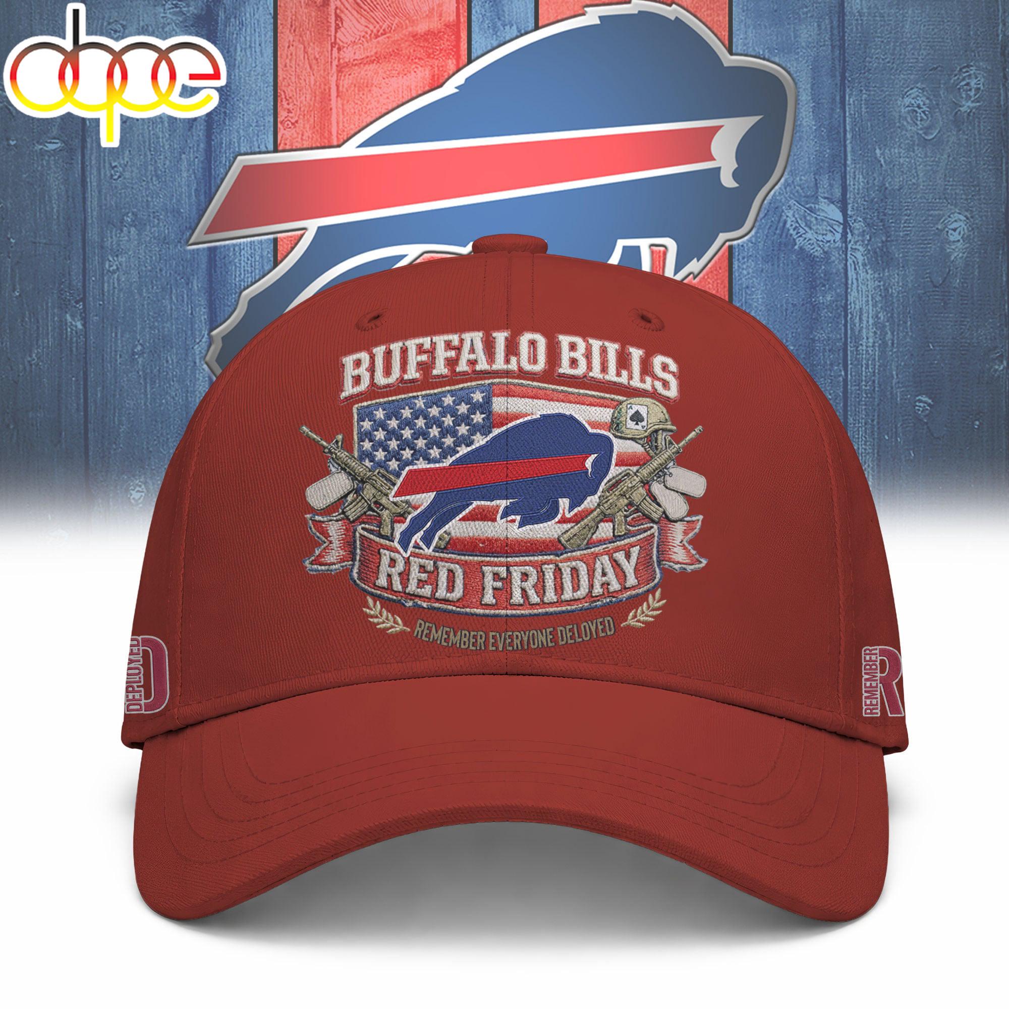 Buffalo Bills NFL RED Friday Classic Baseball Cap Buffalo Bills NFL RED Friday Classic Baseball Cap