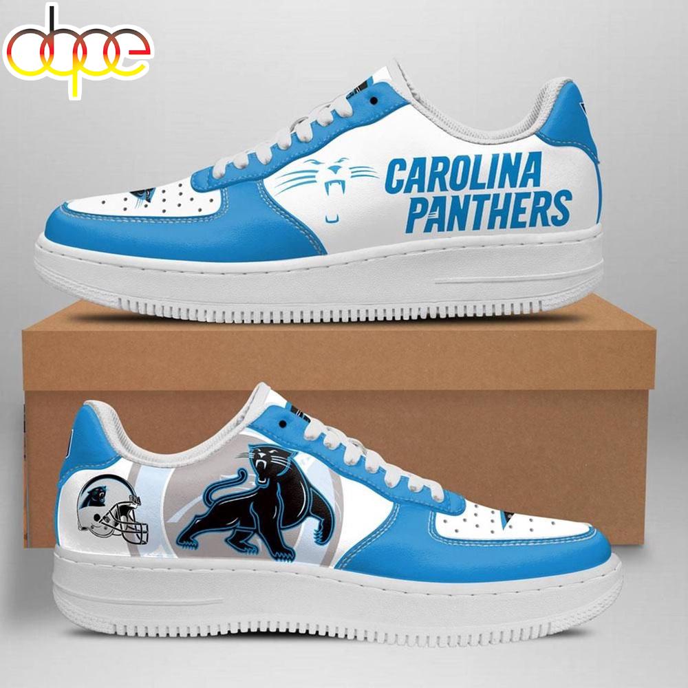 Carolina Panthers Football Air Force 1 Shoes For Fans