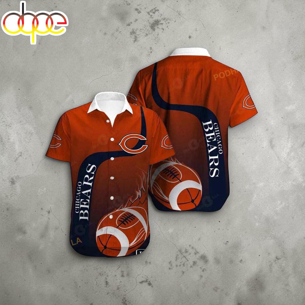 Chicago Bears Hawaiian Shirt For Fans