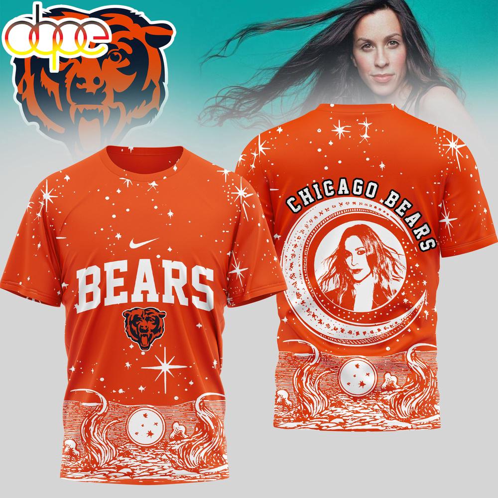 Chicago Bears NFL Alanis Morissette 3D T-Shirt