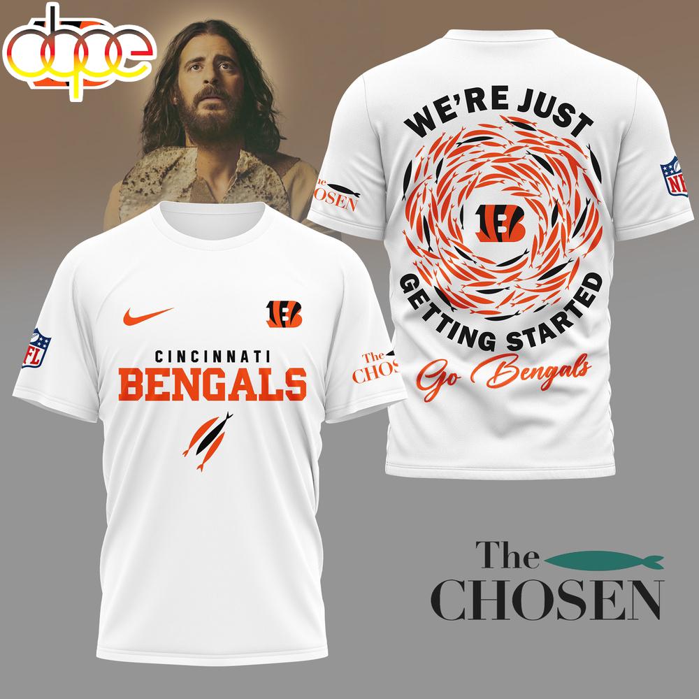Cincinnati Bengals NFL The Chosen Fan 3D T-Shirt
