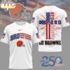 Cleveland Browns NFL America 250 3D T-Shirt Cleveland Browns NFL America 250 3D T-Shirt