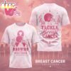 Cleveland Browns NFL Hope Strength Support Breast Cancer 3D T-Shirt