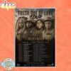 Crypface Tour 2026 Poster Canvas Crypface Tour 2026 Poster Canvas