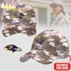 Custom Name Baltimore Ravens NFL Camo Veterans Classic Cap