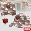 Custom Name Chicago Bears NFL Camo Veterans Classic Cap