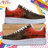 Custom Name Cleveland Browns NFL Color Pattern Air Force 1 Shoes