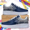 Custom Name Dallas Cowboys NFL Color Pattern Air Force 1 Shoes
