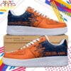 Custom Name Denver Broncos NFL Color Pattern Air Force 1 Shoes