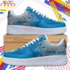 Custom Name Detroit Lions NFL Color Pattern Air Force 1 Shoes