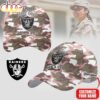 Custom Name Las Vegas Raiders NFL Camo Veterans Classic Cap