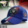 Custom Name Las Vegas Raiders NFL Italy Classic Cap Custom Name Las Vegas Raiders NFL Italy Classic Cap