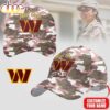 Custom Name Washington Commanders NFL Camo Veterans Classic Cap