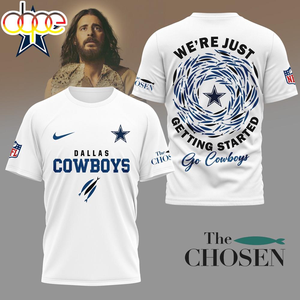 Dallas Cowboys NFL The Chosen Fan 3D T-Shirt