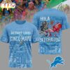 Detroit Lions NFL Hola Bitchatos Cinco De Mayo 3D T-Shirt