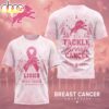 Detroit Lions NFL Hope Strength Support Breast Cancer 3D T-Shirt