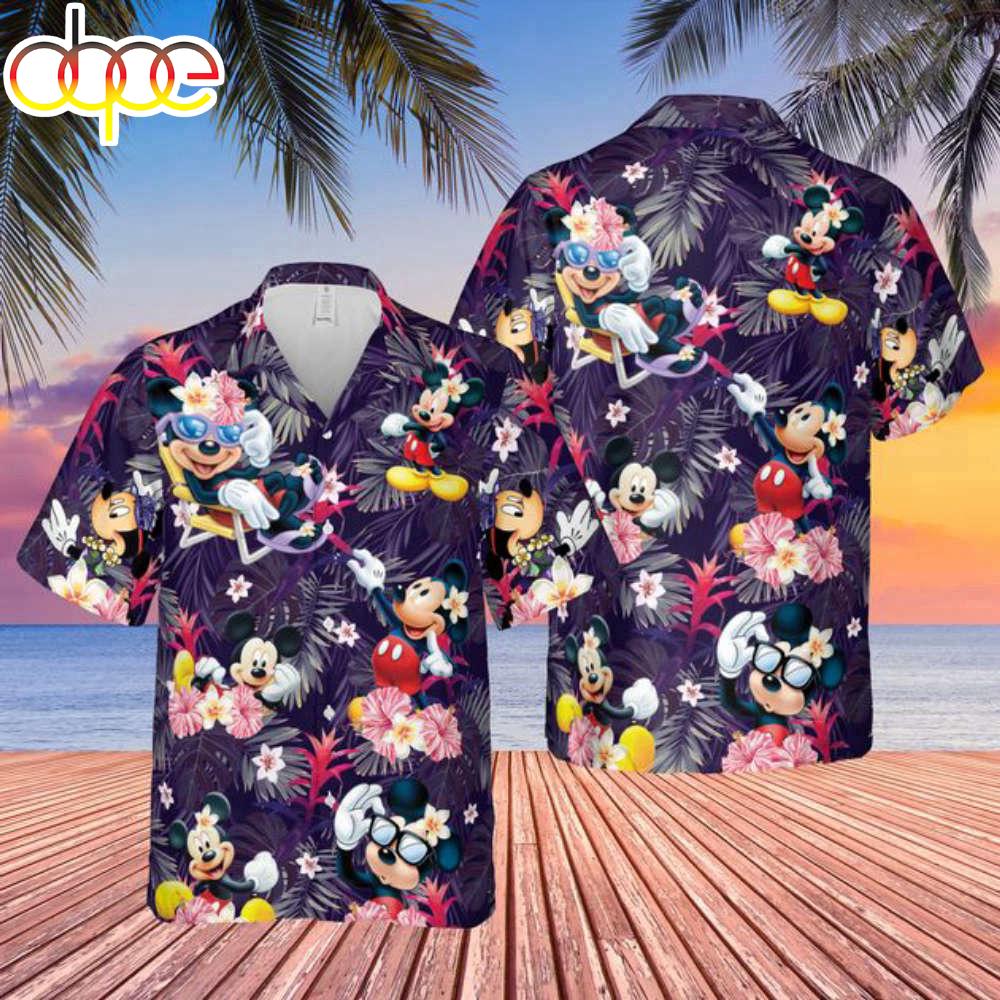 Disney Mickey Mouse Hawaiian Shirt