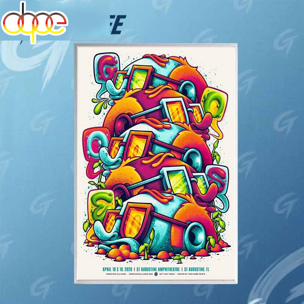 Goose Fall Tour 2026 The St Augustine Amphitheatre Poster Canvas
