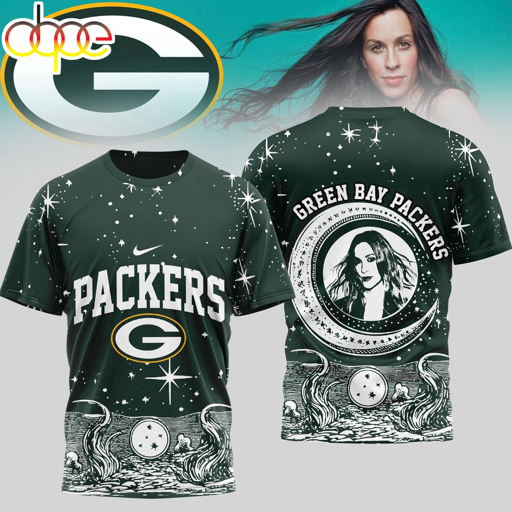 Green Bay Packers NFL Alanis Morissette 3D T-Shirt