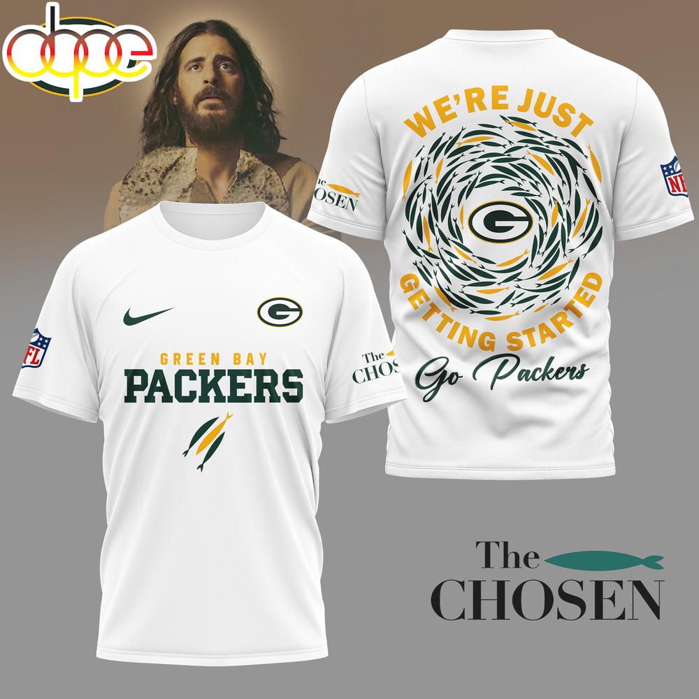 Green Bay Packers NFL The Chosen Fan 3D T-Shirt