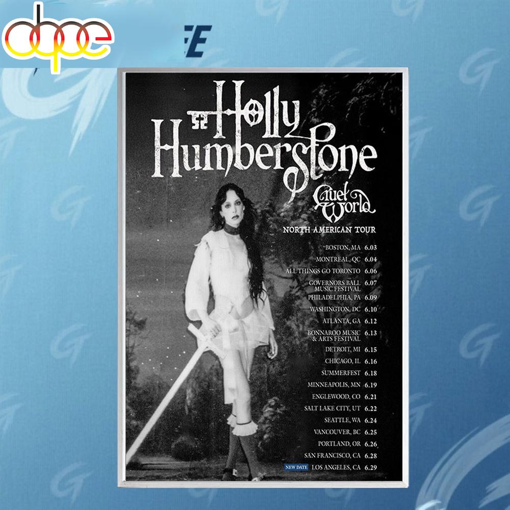 Holly Humberstone HQ Tour North America 2026 Poster Canvas