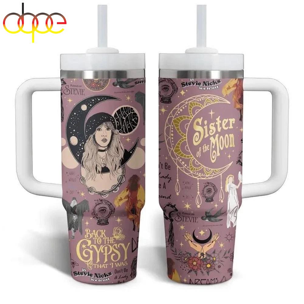 Hot Stevie Nicks Tumbler 40Oz With Handle