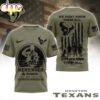 Houston Texans NFL Celebrating Memorial Day 3D T-Shirt