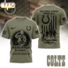 Indianapolis Colts NFL Celebrating Memorial Day 3D T-Shirt