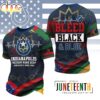 Indianapolis Colts NFL Juneteenth Freedom 3D T-Shirt Indianapolis Colts NFL Juneteenth Freedom 3D T-Shirt