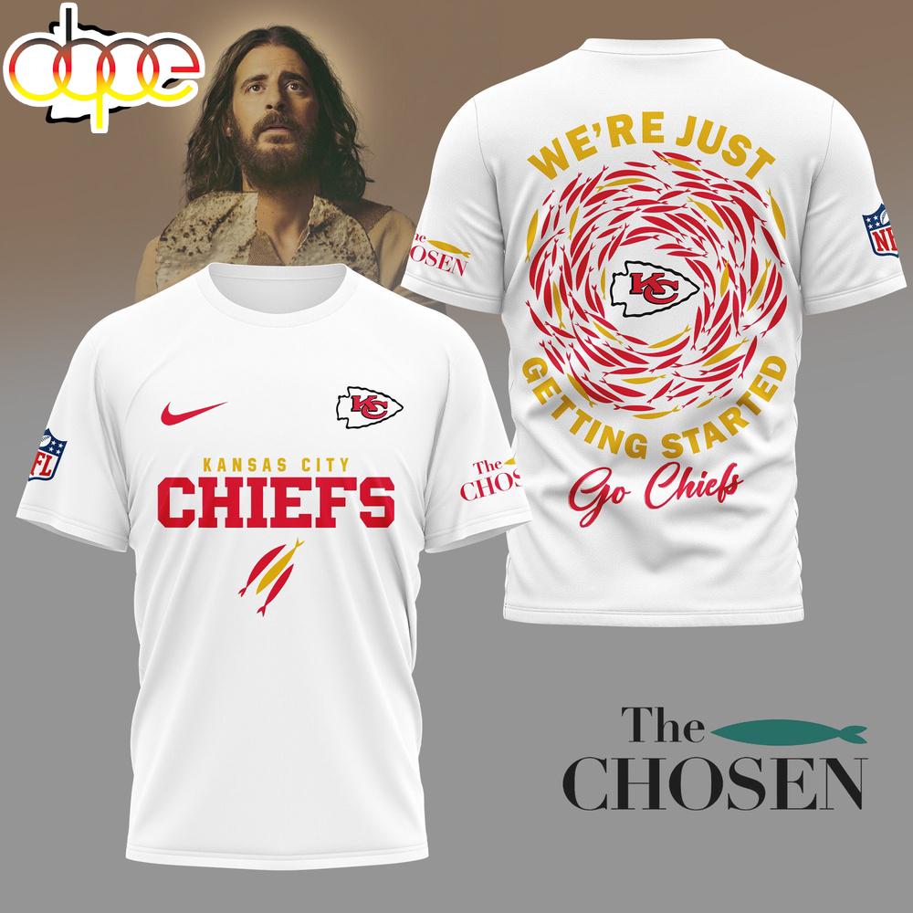 Kansas City Chiefs NFL The Chosen Fan 3D T-Shirt