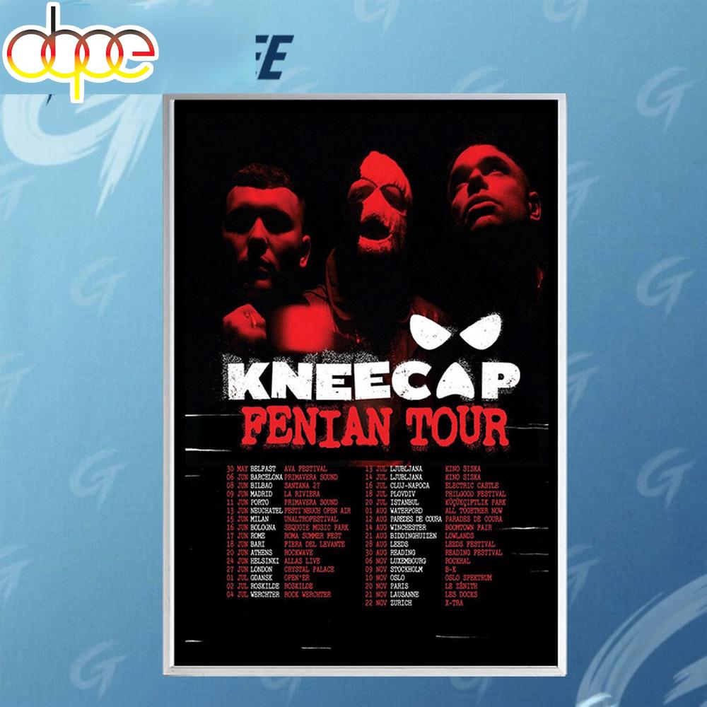 Kneecap Tour 2026 Poster Canvas