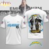 Los Angeles Chargers NFL Eminem 3D T-Shirt