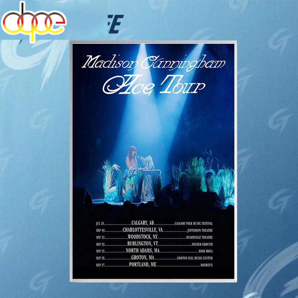 Madison Cunningham The Ace Tour 2026 Poster Canvas