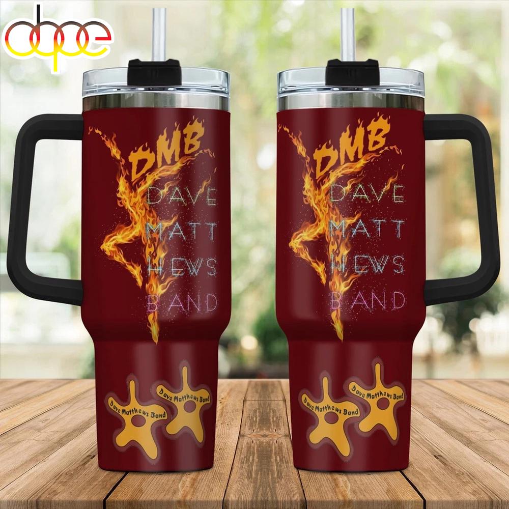 Matthews Music Tumbler 40Oz With Handle