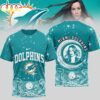 Miami Dolphins NFL Alanis Morissette 3D T-Shirt