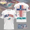 Miami Dolphins NFL America 250 3D T-Shirt Miami Dolphins NFL America 250 3D T-Shirt