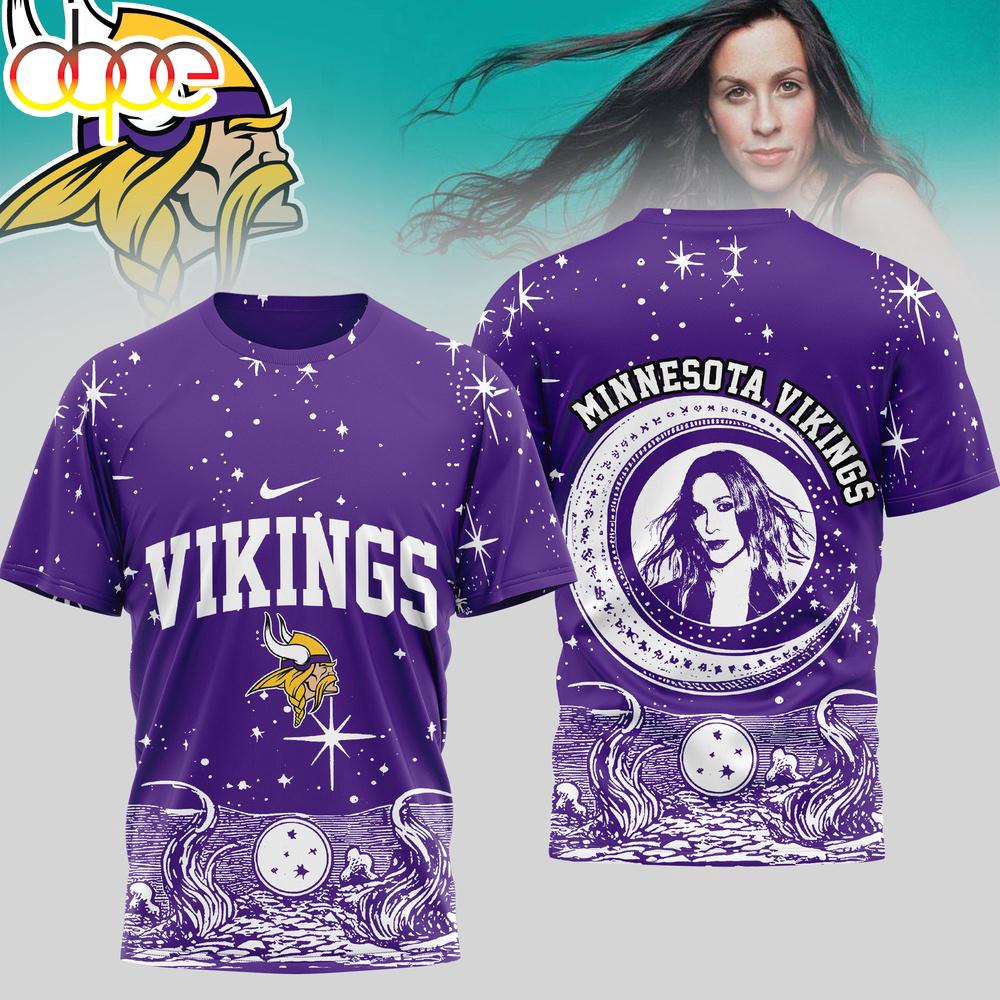 Minnesota Vikings NFL Alanis Morissette 3D T-Shirt