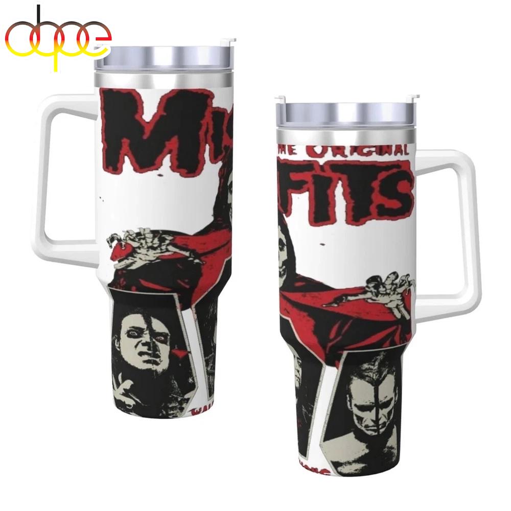Misfits band Tumbler 40Oz With Handle