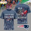 New England Patriots NFL Hola Bitchatos Cinco De Mayo 3D T-Shirt