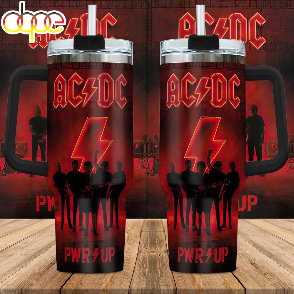 New Popular ACDC Tumbler 40Oz With Handle