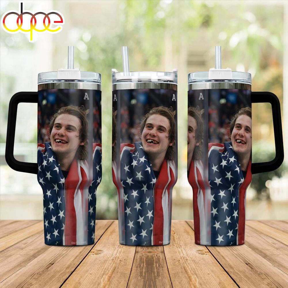 New Popular Jack Hughes USA Tumbler 40Oz With Handle