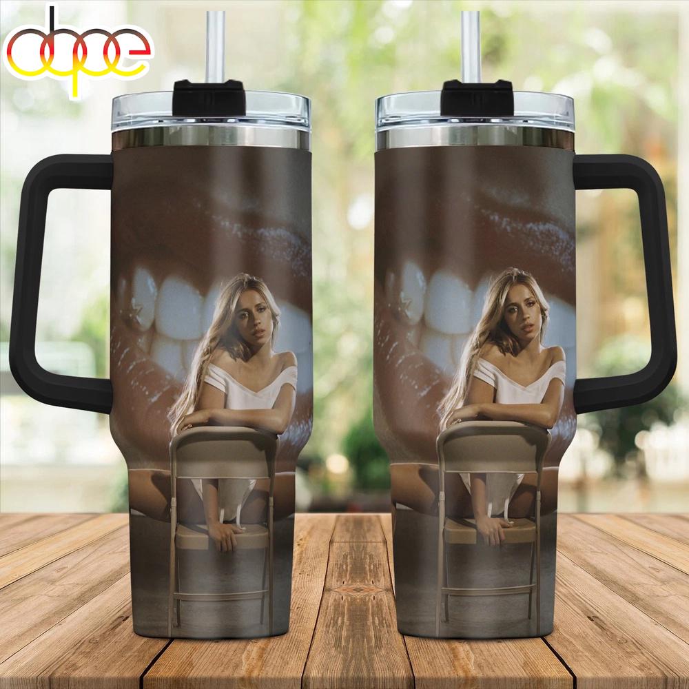 New Popular tate mcrae so close to what Tumbler 40Oz With Handle