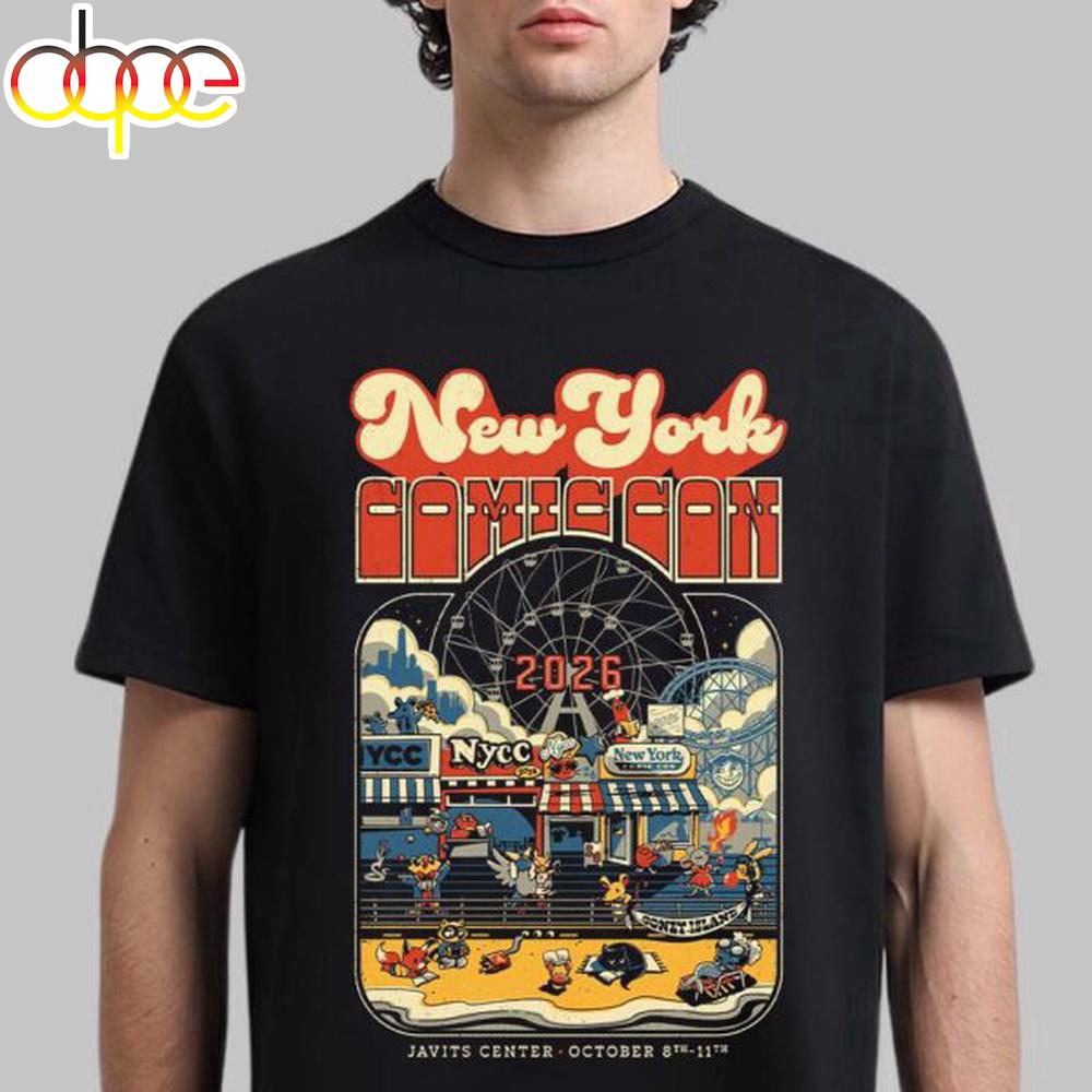 New York Comic Con 2026 Unisex T-Shirt